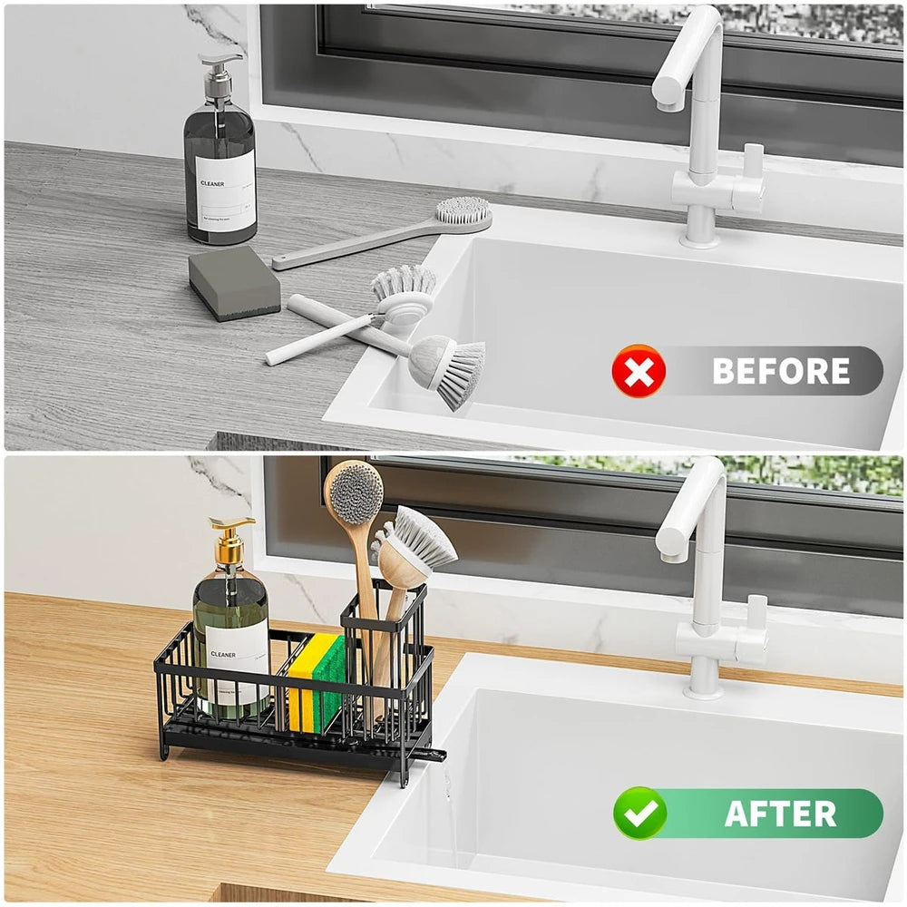 Kitchen Sink Organizer with Drainage