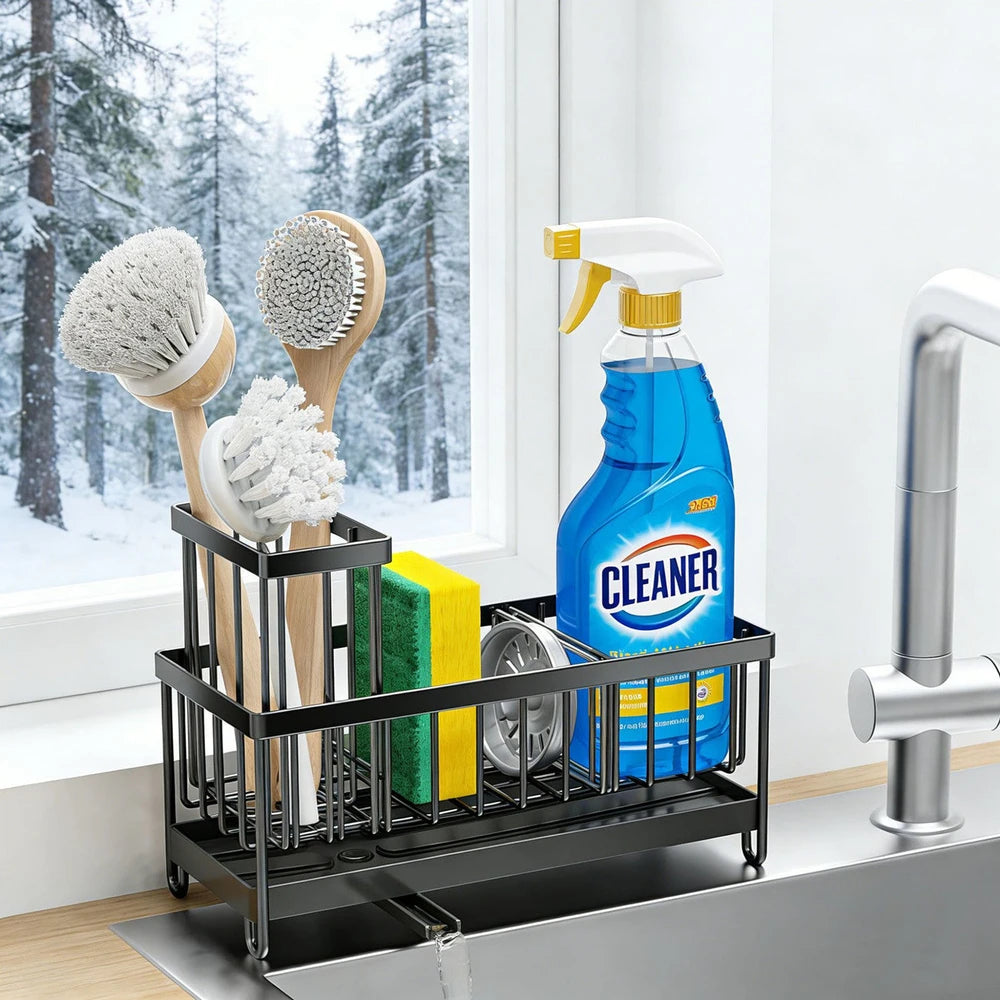Kitchen Sink Organizer with Drainage